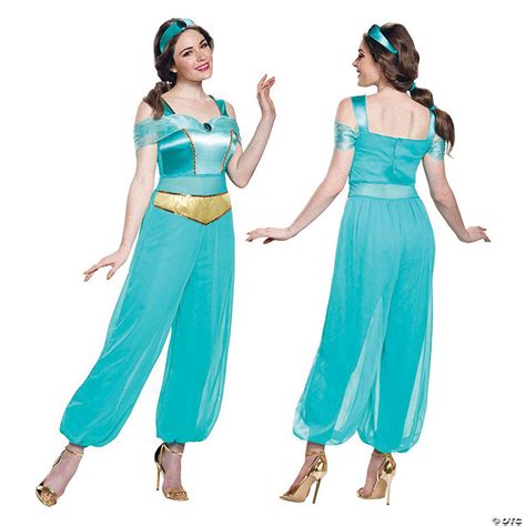 Women's Deluxe Aladdin™ Jasmine Costume | Halloween Express