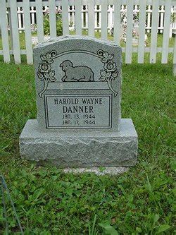 Harold Wayne Danner 1944 1944 Monumento Find A Grave