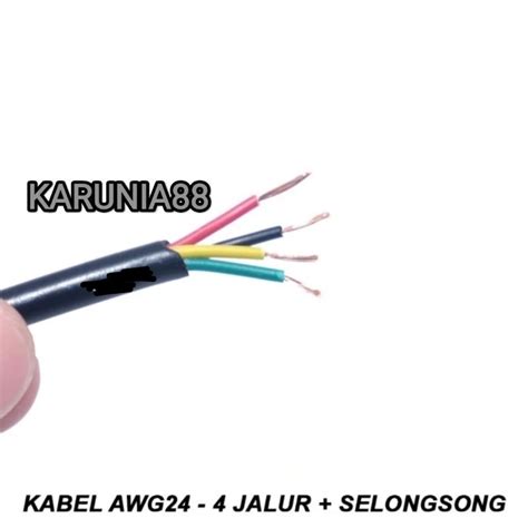 Jual kabel awg24 isi 4 jalur | Shopee Indonesia