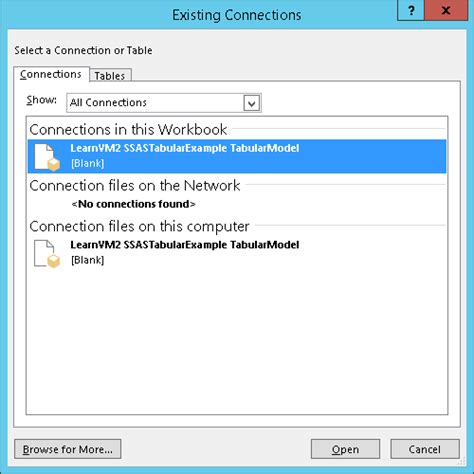 Getting Start With Data Analysis Using Ssas Tabular Modeling In Excel