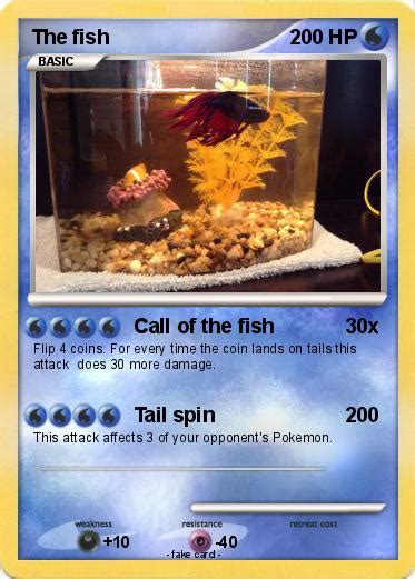 Pokémon The fish 7 7 - Call of the fish - My Pokemon Card