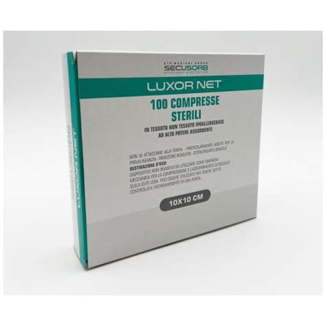 Acquista Luxor Net Compresse Garza Sterili In TNT 10 X 10 Cm Doctor Shop