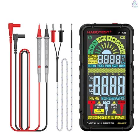 Habotest Ht Digital Multimeter Counts Smart Measurement Auto