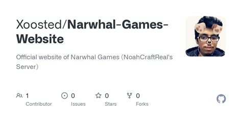 GitHub - Xoosted/Narwhal-Games-Website: Official website of Narwhal ...