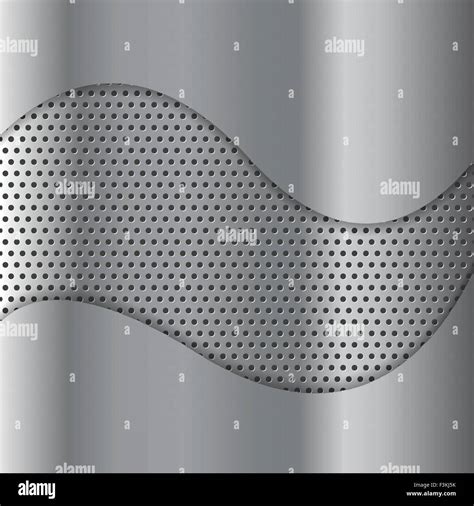 Abstract Perforated Metal Texture Vector Design Stock Vector Image