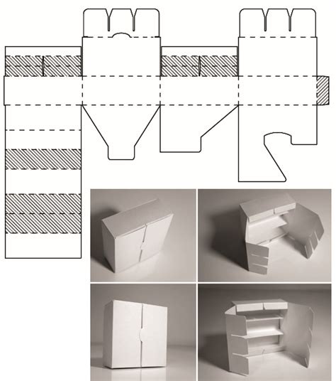 Crie Embalagens E Caixas Profissionais Diy Cardboard Desk