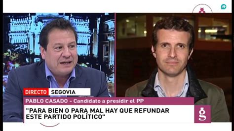 Pablo Casado Propone A Vox Y Ciudadanos Unir El Centroderecha Youtube