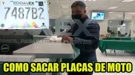 C Mo Sacar Y Tramitar Placa De Moto Edo M Xico Nezahualc Yotl Servicio