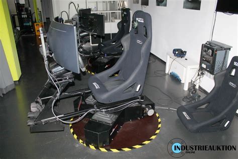 Insolvenz Auktion FASETECH Racing Simulatoren Arcade VR Equipment