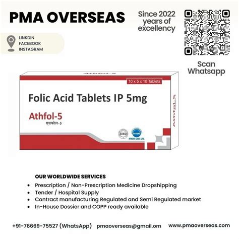 Folic Acid Tablets Ip 5mg At Rs 50 Stripe Vitamin Tablets Capsules