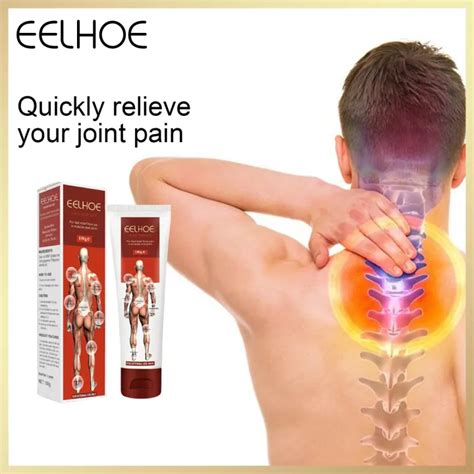 Eelhoe Joint Pain Massage Cream Relieve Muscles Sprain And Joint Pain