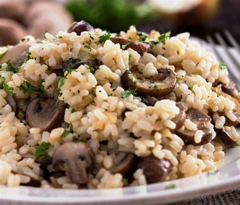 Creamy Porcini And White Mushroom Risotto With Parmesan Recipe