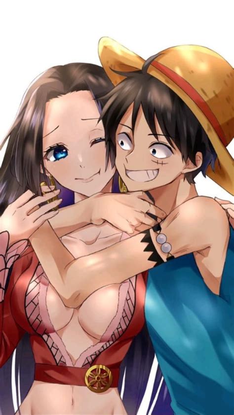 Luffy X Hancock Luffy And Hancock One Piece Comic Luffy