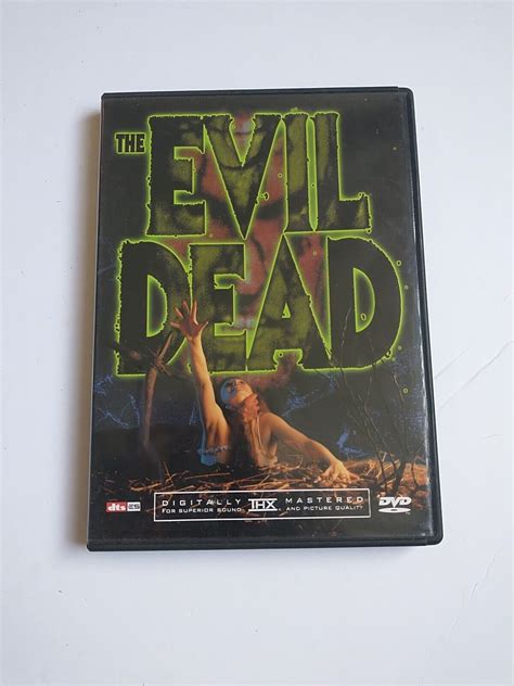 The Evil Dead Dvd 1982 2002 Bruce Campbell Ellen Sandweiss Hal