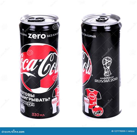 Coca Cola Zero FIFA World Cup Russia 2018 Edition Editorial Image