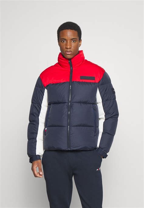 Tommy Hilfiger New York Puffer Jacket Vinterjakker Dark Bluered