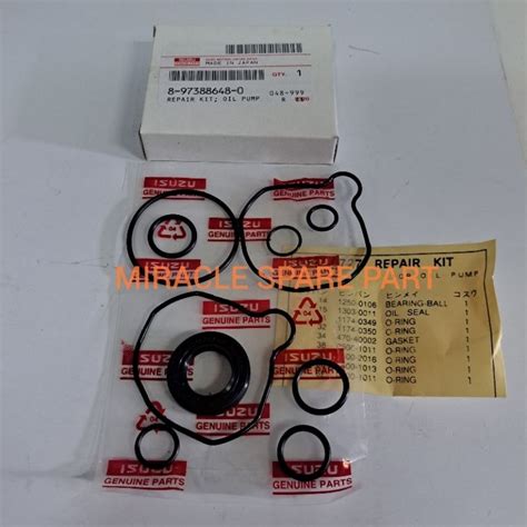 Jual Seal Repair Kit Pompa Power Steering PS Isuzu NKR71 4HG1 Shopee