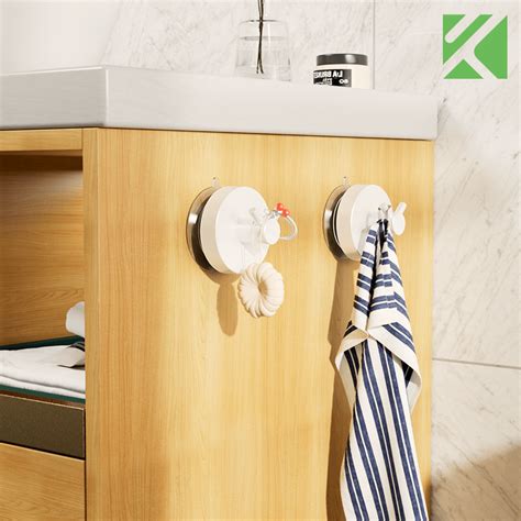 Shower Suction Cups Hooks Kingfar