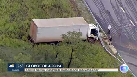 V Deo Carreta Sai Da Pista No Anel Rodovi Rio Mg G