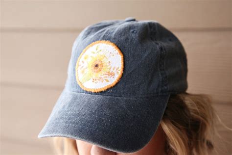 Diy Patch Baseball Hat How To Make Your Own Patches The Pretty Life