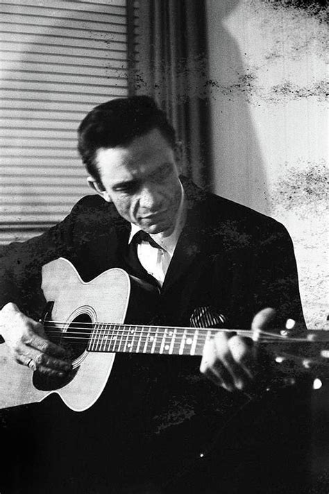 Johnny Cash Guitar Digital Art by Joelle Kuphal - Fine Art America