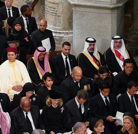 Hrh The Crown Prince And Prime Minister Attends The State Funeral Of Hm