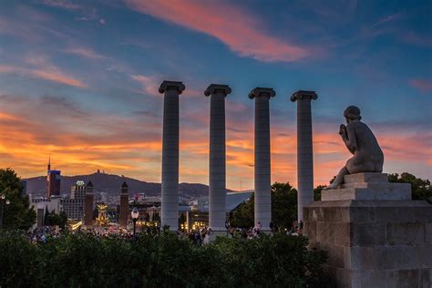 Barcelona Montjuic Plaza España Foto gratis en Pixabay