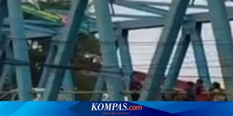 Video Viral Pemuda Loncat Dari Atas Jembatan Setinggi Meter Ke Kali