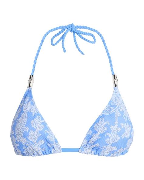 Heidi Klein Reversible Playa Paraiso Bikini Top In Blue Lyst