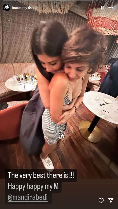 Mouni Roy Shares Special Birthday Wish For Mandira Bedi Says May You