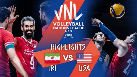 IRI Vs USA Highlights Week 3 Men S VNL 2021 YouTube