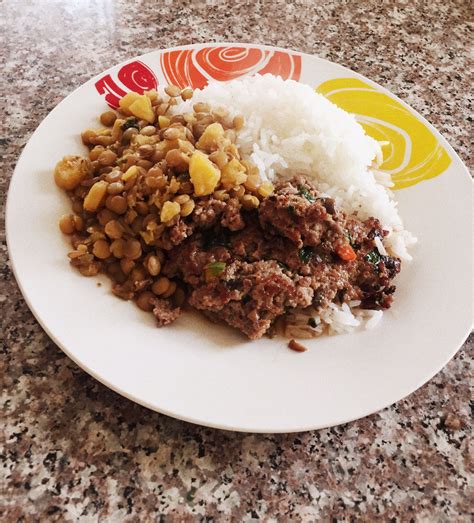 Lunch For 1pm Arroz Con Carne Molida Arroz Con Carne Carne Molida