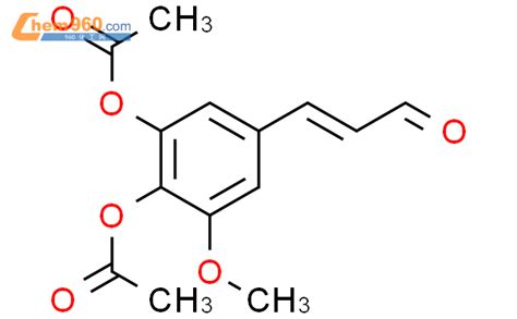 CAS No 340010 10 8 2 Propenal 3 3 4 Bis Acetyloxy 5 Methoxyphenyl