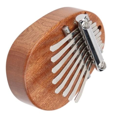 Qiilu Piano De Pouce Cl S Kalimba Pouce Piano Kit Mini Pendentif En