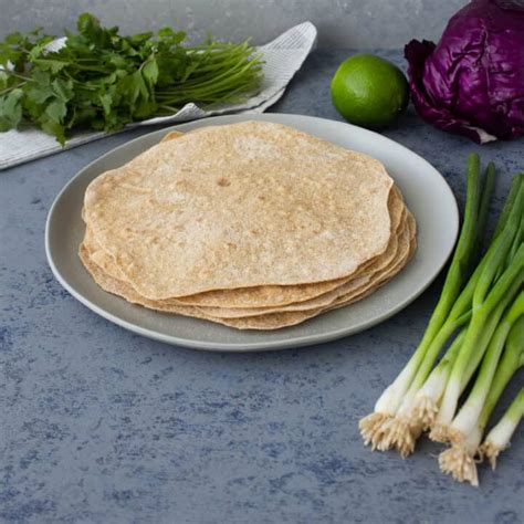 Healthy Whole Wheat Tortillas without Oil