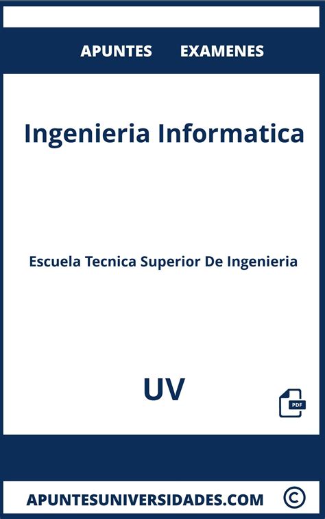 Examenes Y Apuntes Ingenieria Informatica Uv