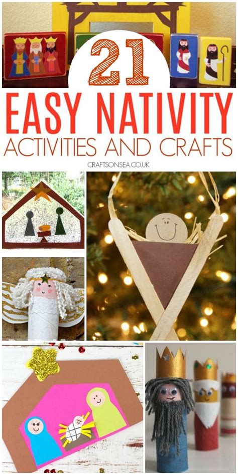 Tot school ideas nativity crafts and activities for toddlers and preschoolers – Artofit