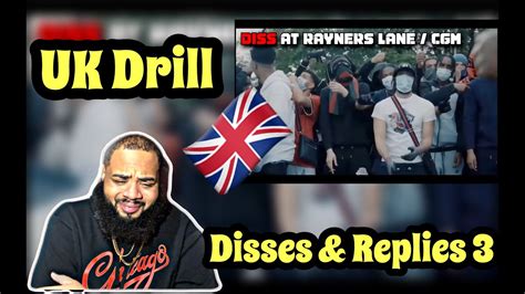 American Reacts To Uk Drill Disses And Replies Part Reaction