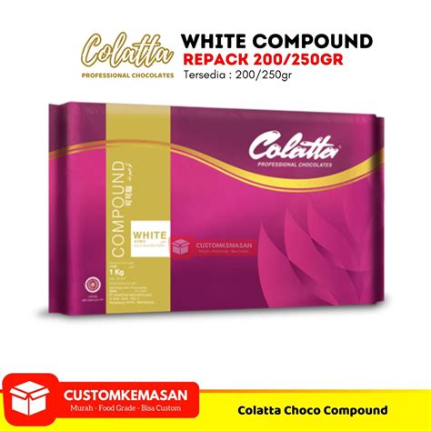 Jual Colatta White Compound 200 250gr White Cokeat Colatta Cokeat