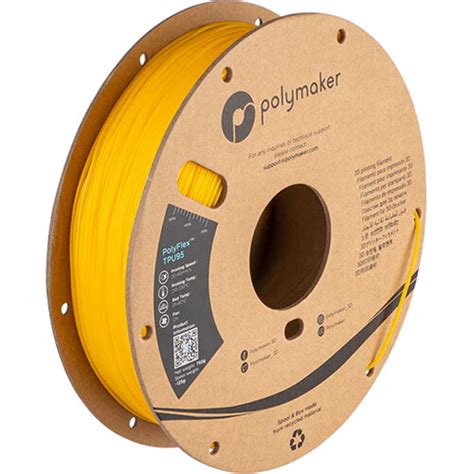 Polymaker 175mm Polyflex Tpu95 Filament 750g Yellow Pd01004