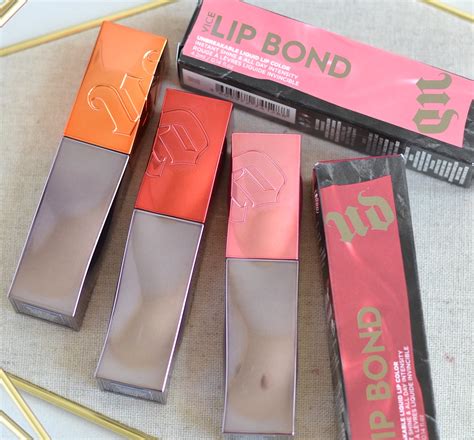 Urban Decay Vice Lip Bond Liquid Lipstick Lasting Color And Comfort