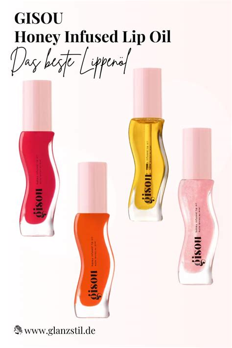 Ultimative Pflege Gisou Honey Infused Lip Oil In Lippen Pflege