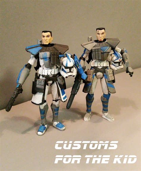 Customs For The Kid Clone Wars Arc Trooper Echo Created By Darth