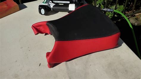 Aprilia Rs Seat Cover Replacement Youtube