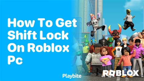 How To Activate Shift Lock On Roblox PC Playbite