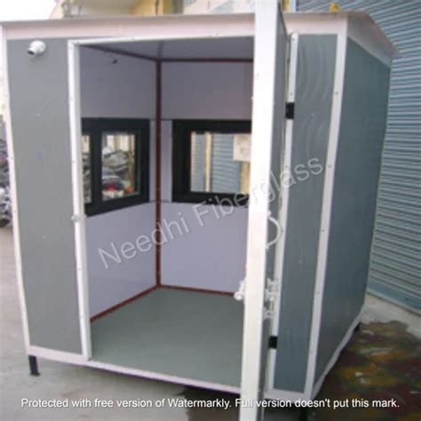 Prefab Rectangular Frp Guard House Cabin For Security At Rs