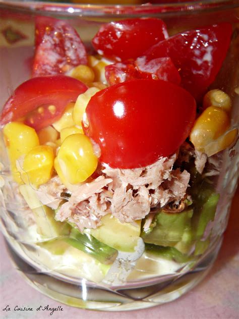 Verrine Avocat Thon Mais La Cuisine D Angelle