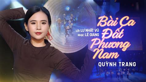 BÀI CA ĐẤT PHƯƠNG NAM QUỲNH TRANG Official MV Accords Chordify