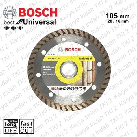 Jual BEST FOR Universal Diamond Wheel Turbo 4 Inch BOSCH Mata Pisau