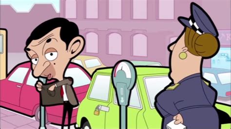 Bean Vs Traffic Warden Mr Bean Cartoon Youtube